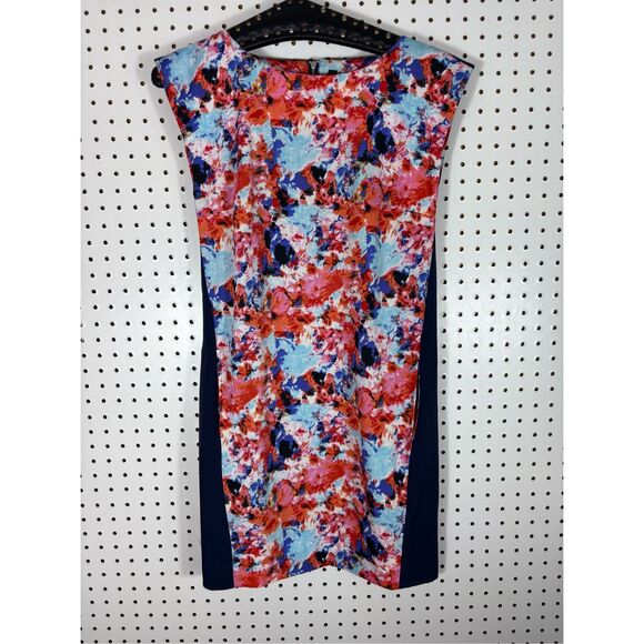 W118 by Walter Baker floral front sleeveless dress size 0 - Picture 1 of 8
